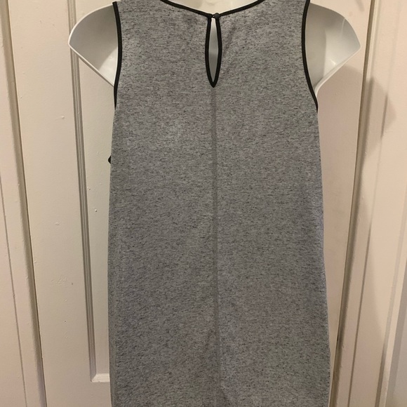 🟤 3/$25 Pure Energy Sleeveless Sheer Black Gray Top - Picture 4 of 5